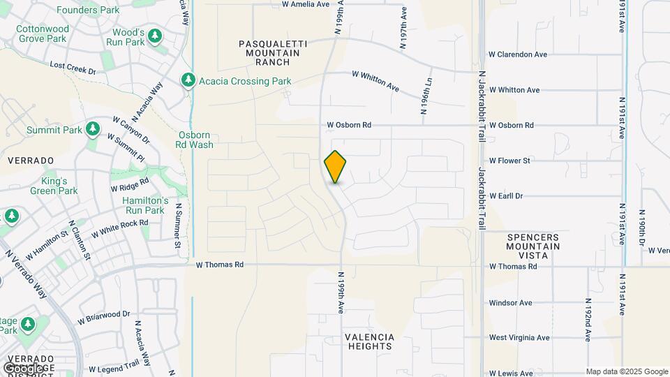 3210 N 198th Ln Map and Location Details