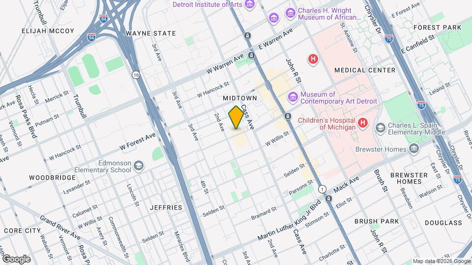 406 West St Map and Location Details