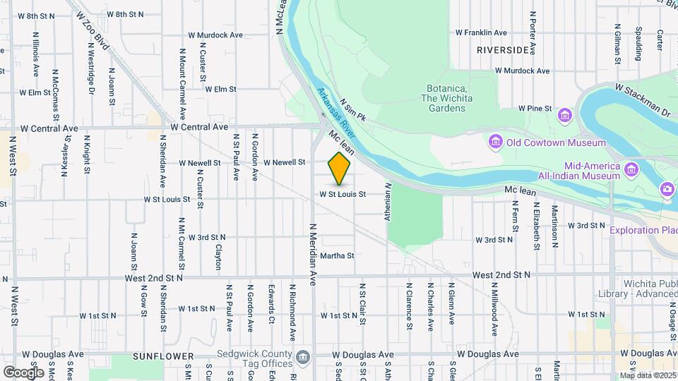 2424 W St Louis St Map and Location Details