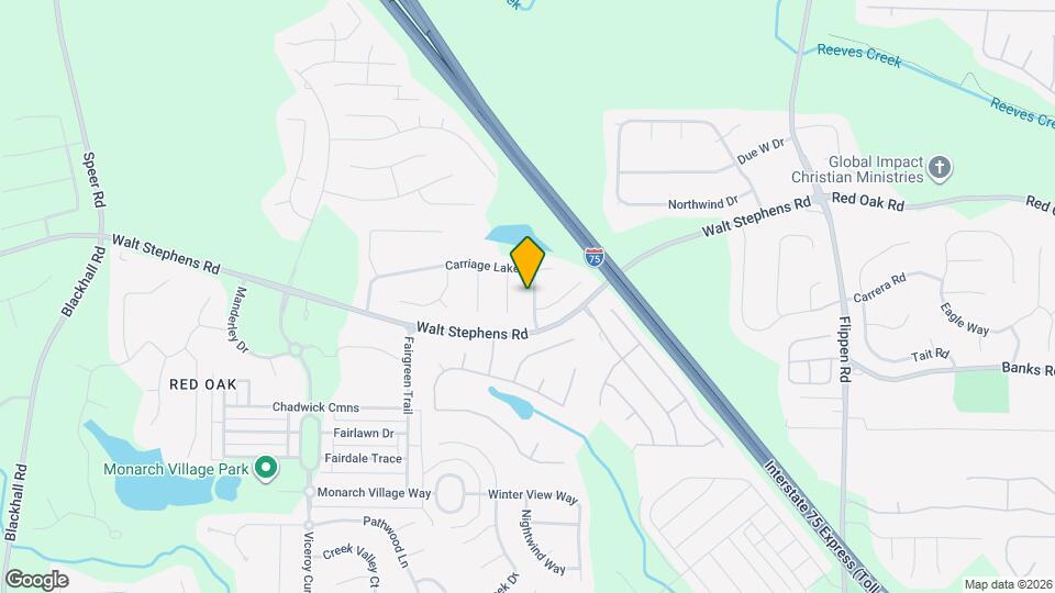 130 Carriage Lake Dr Map and Location Details