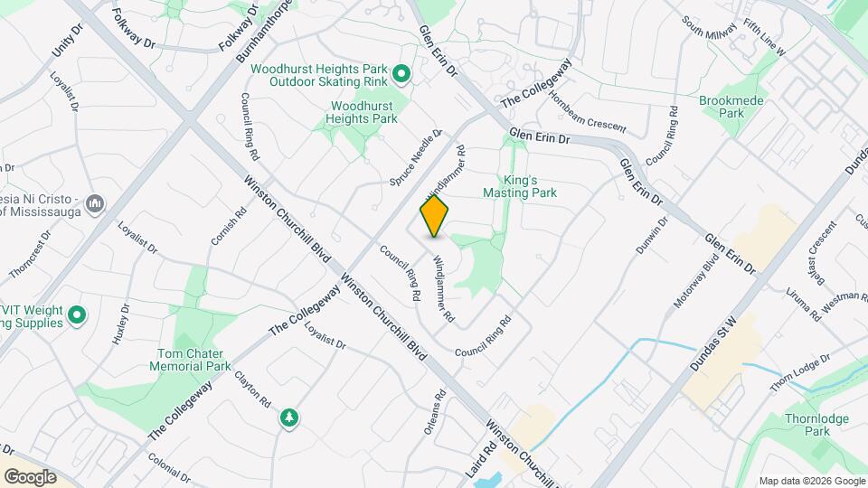 2644 Windjammer Rd Map and Location Details