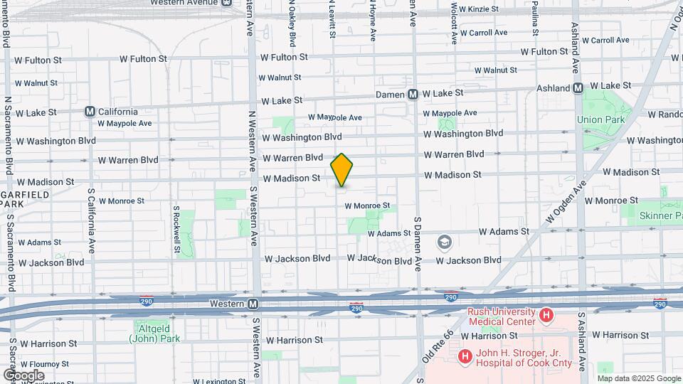 17 S Leavitt St, Unit 1 Map and Location Details