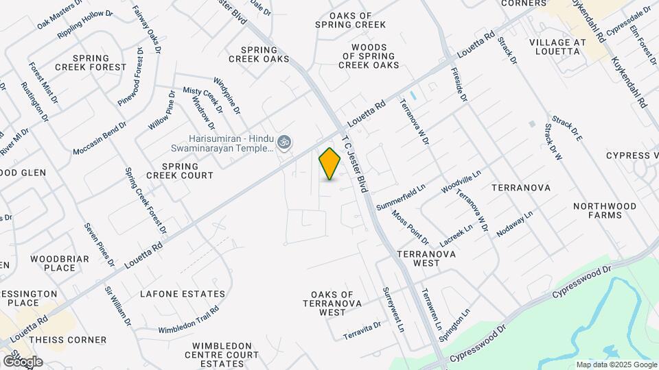 5807 Cypress Mound Ct Map and Location Details