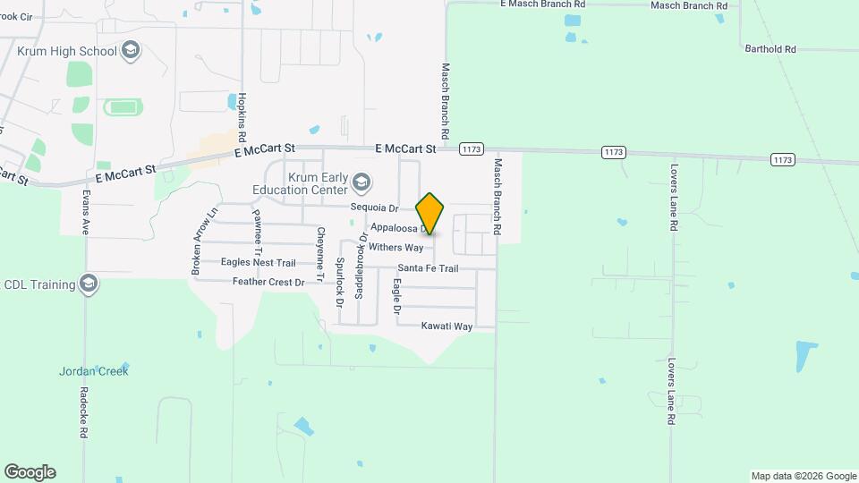 1629 Withers Way Map and Location Details