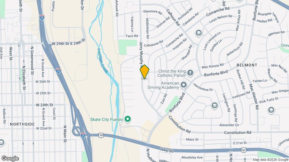 1612 Jerry Murphy Rd Map and Location Details