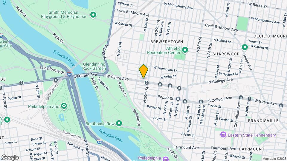 2919 W Girard Ave-Unit -2 Map and Location Details