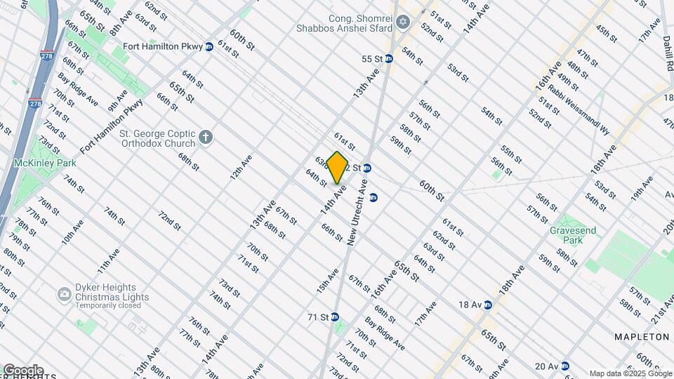 6320 14th Ave Map and Location Details