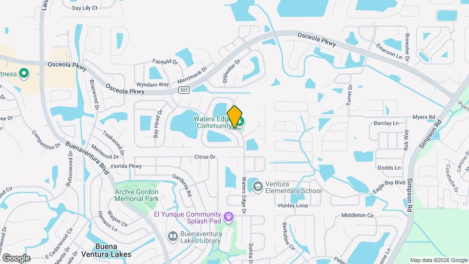 410 Otter Creek Dr Map and Location Details