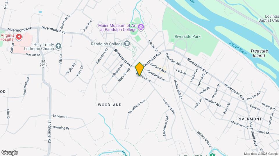 201 Boston Ave Mapa y Detalles de la Ubicación