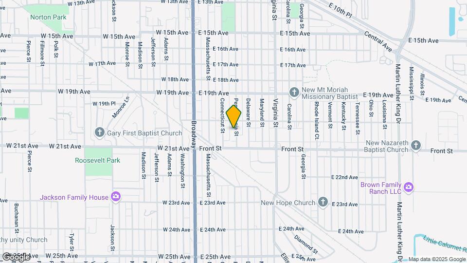 2034 Pennsylvania St Map and Location Details