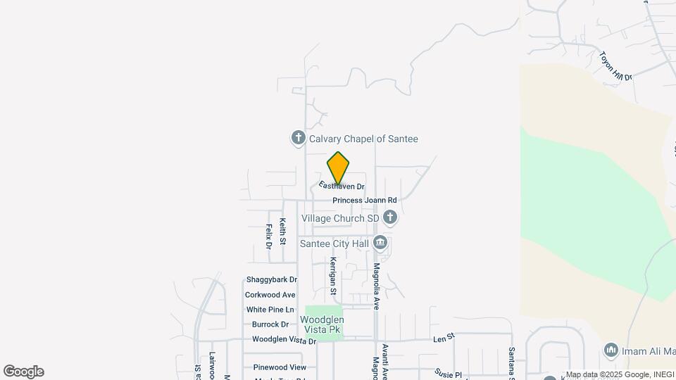 10241 Easthaven Dr Map and Location Details
