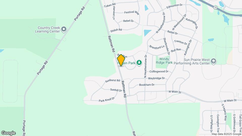 6090 Rattman Rd Map and Location Details