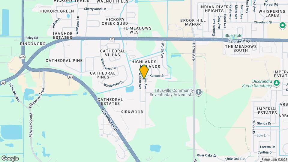 4900 Volusia Ave Map and Location Details