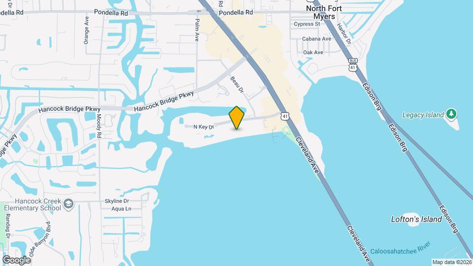 3350 N Key Dr Map and Location Details