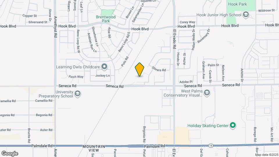 14548 Hidden Canyon Ln Map and Location Details