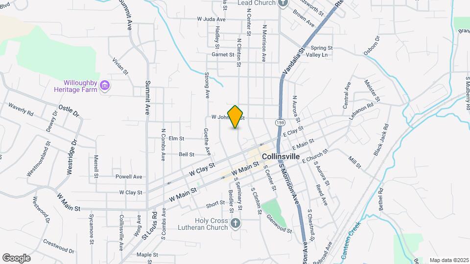 229 N Clinton St, Unit # 1 Map and Location Details