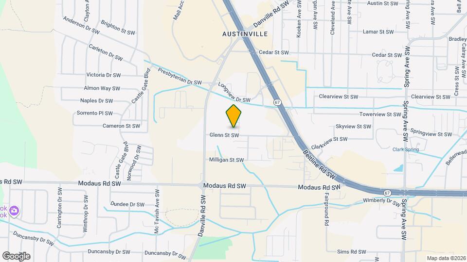 1812 Glenn St SW, Unit 4 Map and Location Details