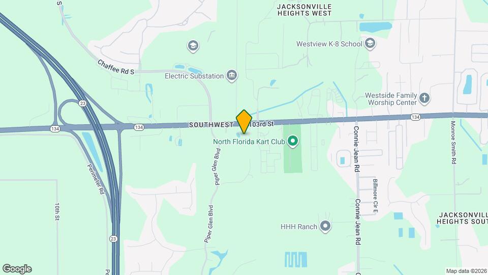 10416 103rd St Map and Location Details