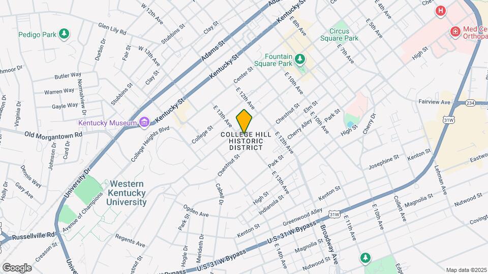 518 E 13th Ave Mapa y Detalles de la Ubicación