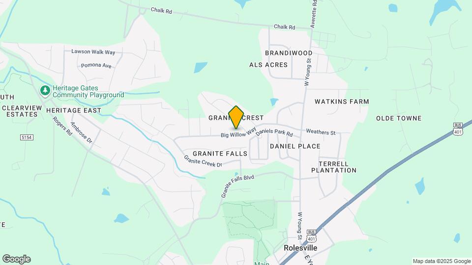 448 Big Willow Way Mapa y Detalles de la Ubicación