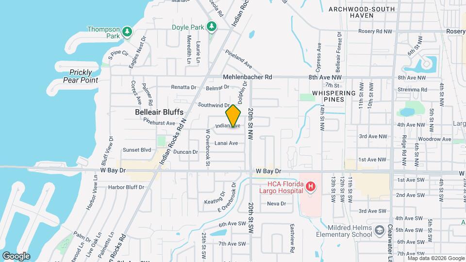 2141 Indian Ave S Map and Location Details