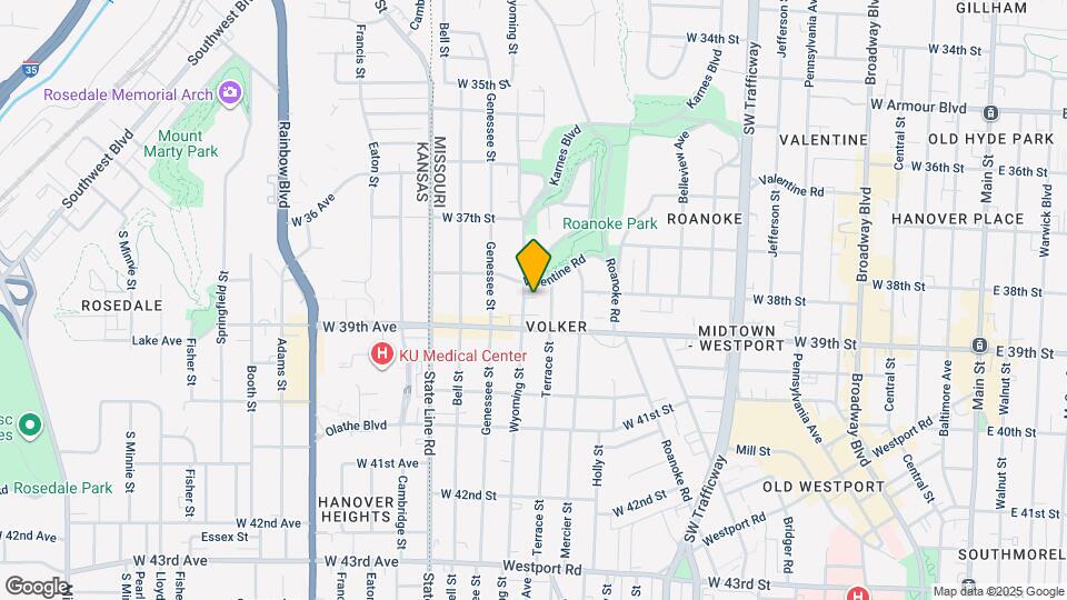3815 Wyoming St Map and Location Details