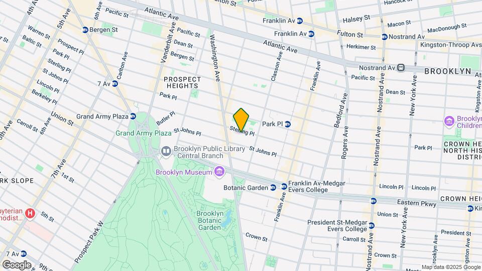 Crown Heights Map and Location Details