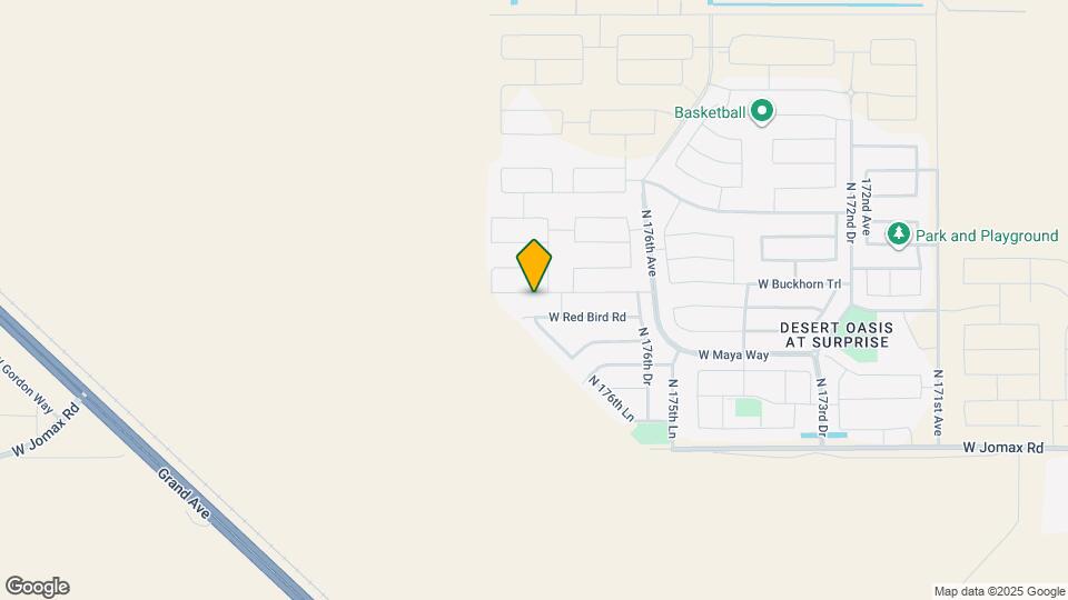 17823 W Bajada Rd Map and Location Details