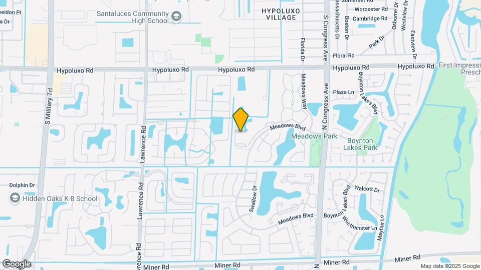 1822 Meadows Cir W Map and Location Details