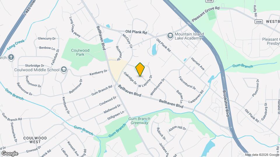 1823 Amberhill Ln Map and Location Details