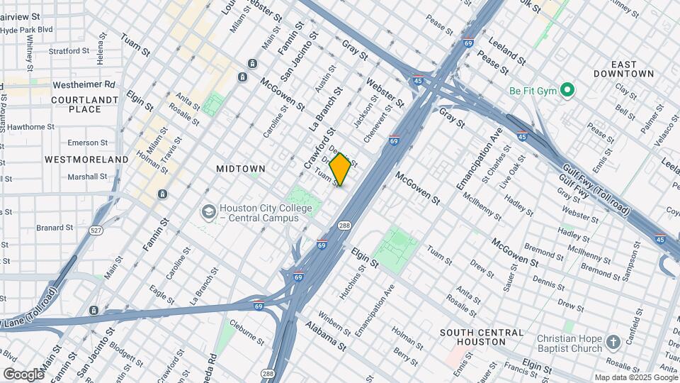 1806 Tuam St Map and Location Details