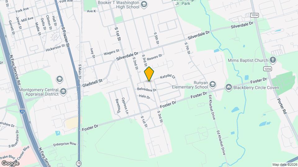 1510 S 3rd St Map and Location Details