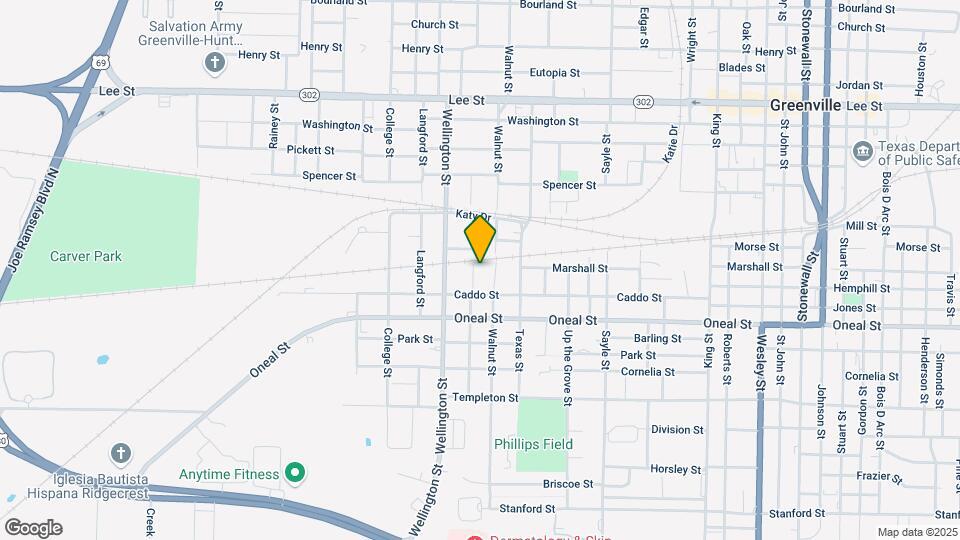3303 Speedway St Map and Location Details