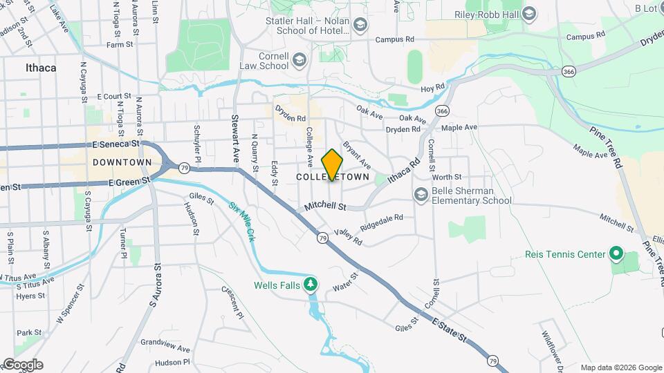 121 Linden Ave Map and Location Details