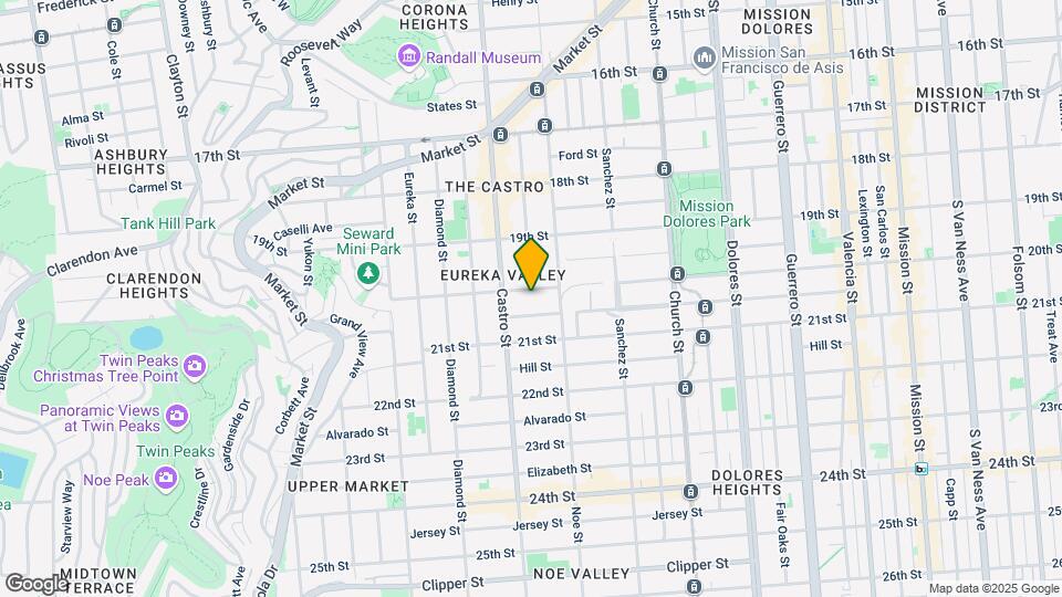 4153 20th St Map and Location Details