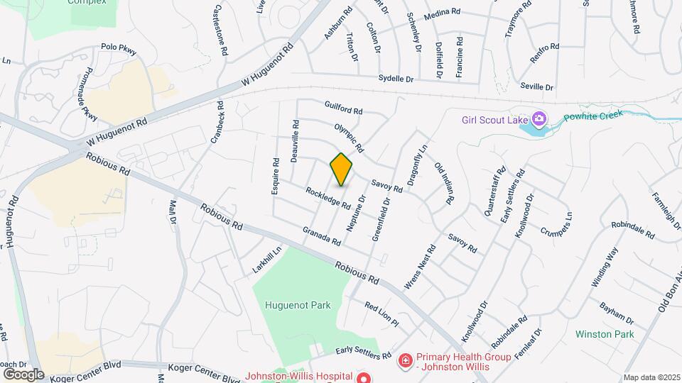2016 Denton Dr Map and Location Details