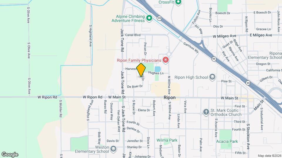 327 Pecan Dr Mapa y Detalles de la Ubicación