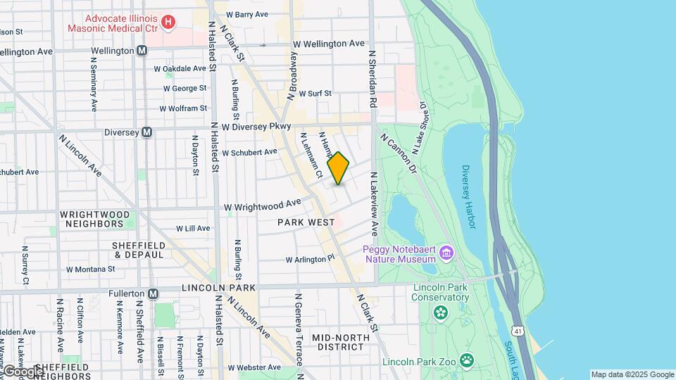 2630 N. Hampden Mapa y Detalles de la Ubicación