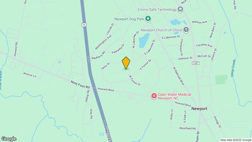 2903 Newport Cir Map and Location Details