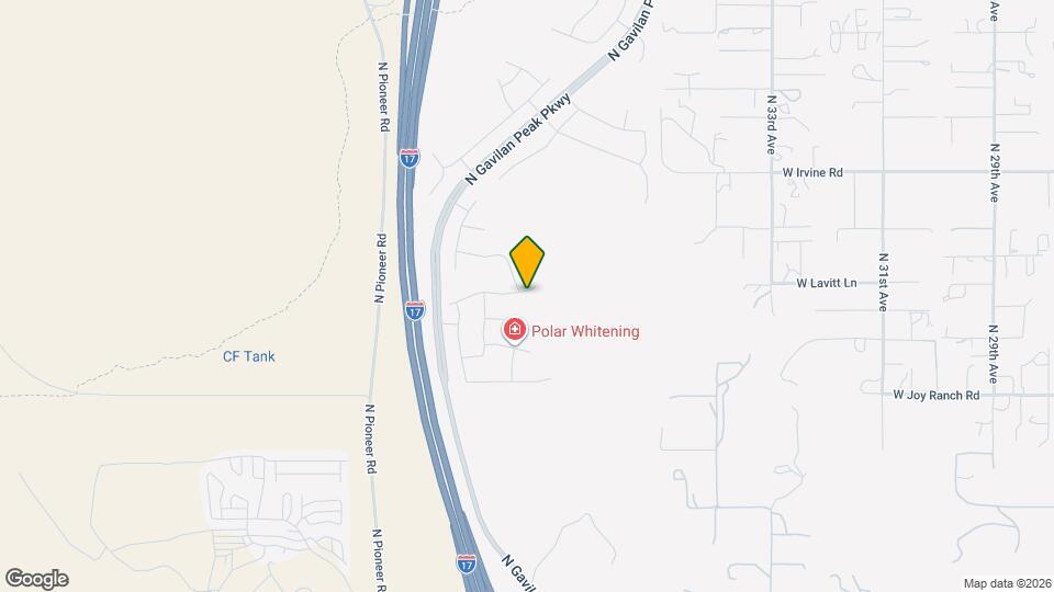 3735 Desert Creek Ln Map and Location Details