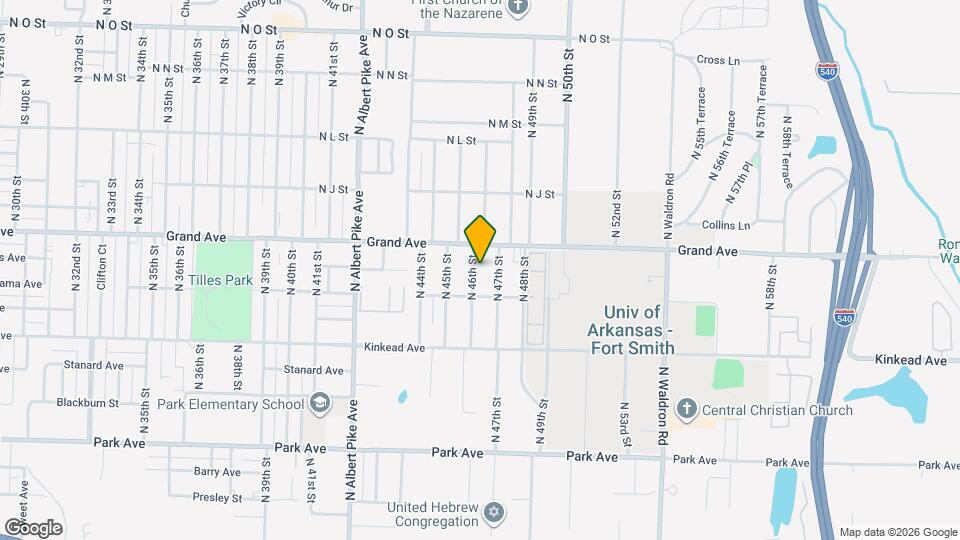 900 N 46th St Map and Location Details
