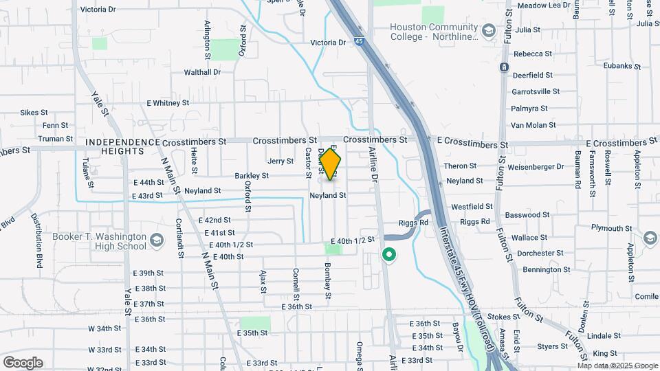4215 Europa St Map and Location Details