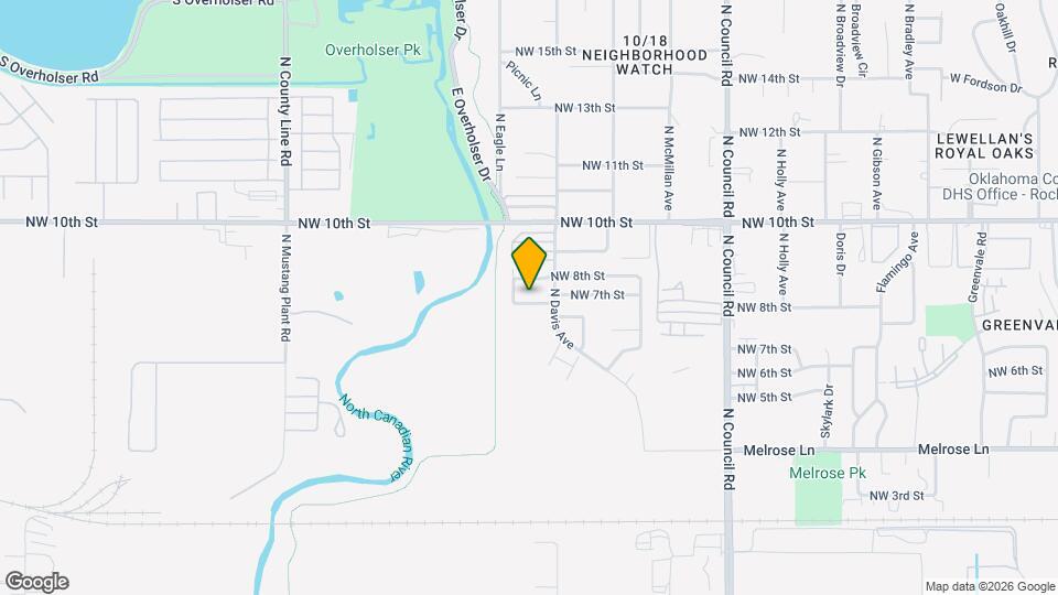 8309 NW 7th St Map and Location Details