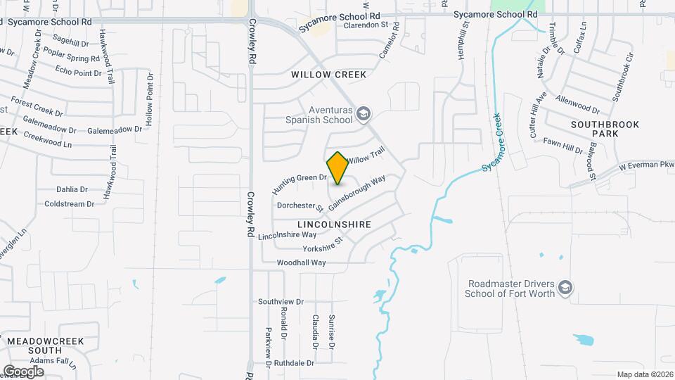 9004 Willoughby Ct Map and Location Details