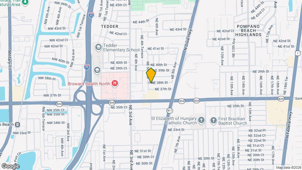 510 NE 38th St Mapa y Detalles de la Ubicación