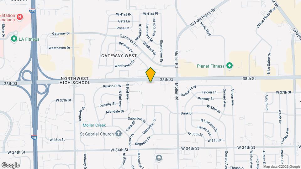 5613 W 38th St Map and Location Details