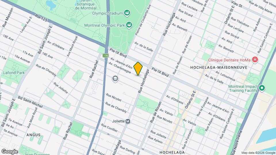 2520 Charlemagne Av Map and Location Details