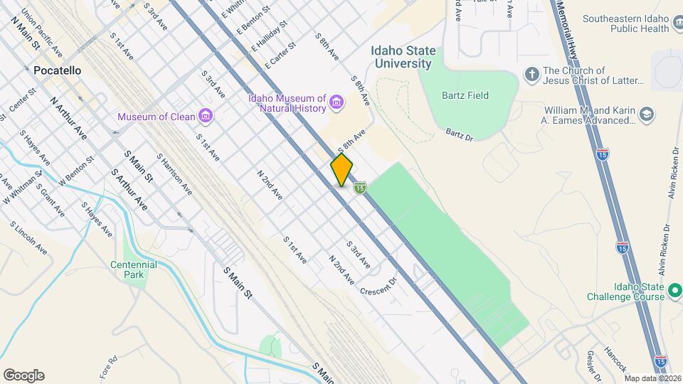 1322 S 4th Ave Map and Location Details