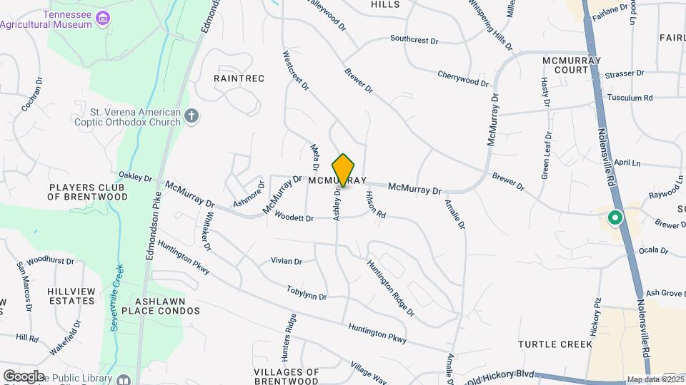 5100 Ashley Dr Map and Location Details