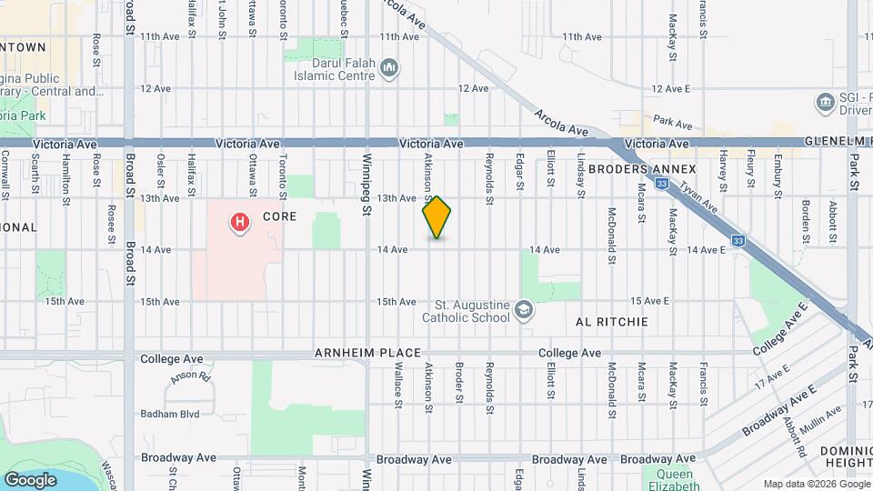 2179 Atkinson St Map and Location Details